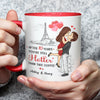 You Are My King And I Am Your Queen - Couple Personalized Custom Accent Mug - Christmas Gift For Husband Wife, Anniversary