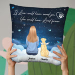 Custom Name Pet Memorial Gifts for Dog Lovers - Personalized Pillow