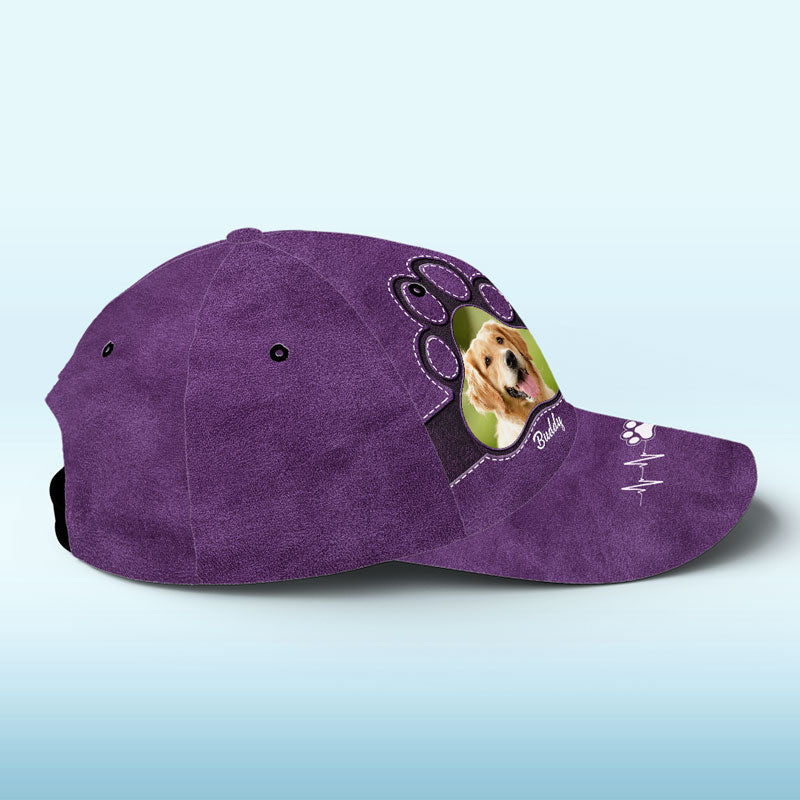 Custom Photo A Pet's Love Can Make Even The Worst Day Better - Dog & Cat Personalized Custom Hat, All Over Print Classic Cap - Gift For Pet Owners, Pet Lovers