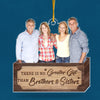 Siblings Custom Photo The True Spirit Of Christmas - Family Personalized Custom Ornament - Acrylic Custom Shaped - Christmas Gift For Siblings, Brothers, Sisters, Cousins, Friends