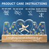 Everything We Are Is Because Of You - Family Personalized Custom Acrylic Letters 3D LED Night Light - Mother's Day, Gift For Mom, Grandma