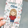 Adventure Is Out There - Travel Personalized Custom Passport Cover, Passport Holder - Holiday Vacation Gift, Gift For Adventure Travel Lovers