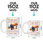 Custom Name Anniversary Gifts for Wife - Personalized Mugs