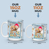 Custom Photo My Kids Have Four Feet - Dog & Cat Personalized Custom 3D Inflated Effect Printed Mug - Christmas Gift For Pet Owners, Pet Lovers
