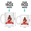 You're My Happy Place - Couple Personalized Custom Mug - Gift For Husband Wife, Anniversary