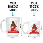 Custom Name Funny Girlfriend Couple Gifts - Personalized Mugs