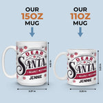 Custom Name Funny Christmas Gifts - Personalized Mugs