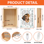 Custom Photo Missing Piece Couple Gifts - Personalized Frame Light Box