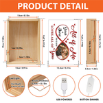 Custom Photo Romantic Couple Gifts - Personalized Frame Light Box