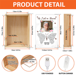 Custom Photo Memorial Gifts for Mom - Personalized Frame Light Box
