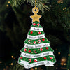 Our Warmth & Happiness - Family Personalized Custom Ornament - Acrylic Christmas Tree Shaped - Christmas Gift For Family Members