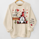 Custom Name Gnome Grandma Gifts for Women - Personalized Sweater