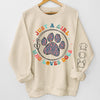 Just Me & My Pets - Dog & Cat Personalized Custom Unisex Sweatshirt With Design On Sleeve - Gift For Pet Owners, Pet Lovers