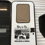Custom This Is Us RV Camping Decor - Personalized Decal