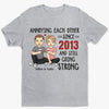 Proud Of Annoying Each Other - Couple Personalized Custom Unisex T-shirt, Hoodie, Sweatshirt - Gift For Husband Wife, Anniversary