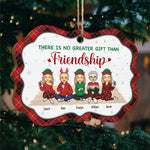 Custom Name Christmas Friendship Gifts for Friends - Personalized Ornament
