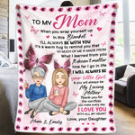 Custom Name Mother's Day Gifts for Mom - Personalized Blanket