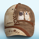 Custom Name Dog Lover Gifts for Dog Parents - Personalized Classic Cap