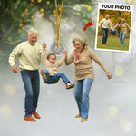 Custom Photo Grandparents Gifts - Personalized Ornament