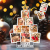 Custom Photo Happy First Christmas - Dog & Cat Personalized Custom Ornament - Acrylic Custom Shaped - Christmas Gift For Pet Owners, Pet Lovers