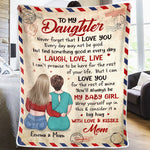 Custom Name Mother Daughter Gifts - Personalized Blanket