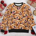 Golden Retriever Pattern Gifts for Dog Lovers - Golden Retriever Sweatshirt