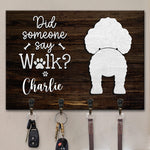 Custom Dog Name Walk Gifts for Dog Lovers - Personalized Key Holder