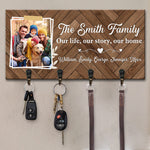 Custom Photo Family Home Gifts - Personalized Key Holder