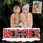Custom Photo Best Friend Christmas Gifts - Personalized Ornament
