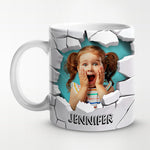 Custom Name Surprise Girl Gifts for Kids - Personalized Mugs