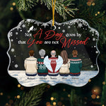 Custom Name Memorial Christmas Gifts for Family - Personalized Ornament