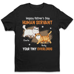 Custom Name Funny Cat Dad Father's Day Gifts - Personalized Apparel