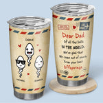 Custom Name Funny Dad Gifts - Personalized Tumbler