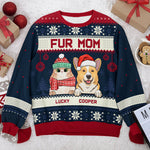 Custom Name Christmas Gifts for Pet Moms - Personalized Sweatshirt