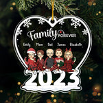 Custom Name Family Christmas Gifts - Personalized Ornament