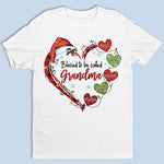 Custom Name Christmas Grandma Gifts - Personalized Apparel