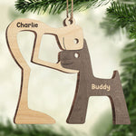 Custom Pet Name Best Friend Gifts for Pet Lovers - Personalized Ornament