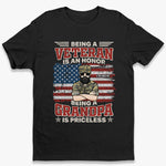 Veteran Grandpa Gifts for Grandfathers - Patriotic Apparel