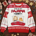 Custom Name Christmas Pajama Gifts - Personalized Sweatshirt