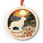 Custom Name Memorial Dog Gifts - Personalized Ornament