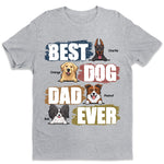 Custom Name Dog Dad Gifts for Men - Personalized Apparel