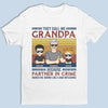 These Kids Call Me Grandpa - Family Personalized Custom Unisex T-shirt, Hoodie, Sweatshirt - Father's Day, Birthday Gift For Dad, Grandpa