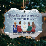 Custom Name Memorial Family Christmas Gifts - Personalized Ornament