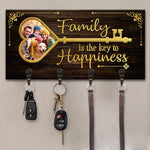 Custom Family Photo Gifts for Home - Personalized Key Holder