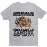 Custom Name Camping Gifts for Dads - Personalized Apparel