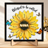 Blessed To Be Called - Family Personalized Custom 2-Layered Wooden Plaque With Stand - House Warming Gift For Grandma
