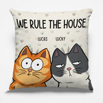 Custom Name Cat Lover Gifts - Personalized Pillow