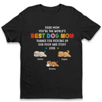 Custom Name Funny Dog Mom Gifts for Women - Personalized Apparel