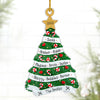 Our Warmth & Happiness - Family Personalized Custom Ornament - Acrylic Christmas Tree Shaped - Christmas Gift For Family Members