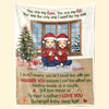 You Are My Life - Couple Personalized Custom Blanket - Christmas Gift For Husband Wife, Anniversary